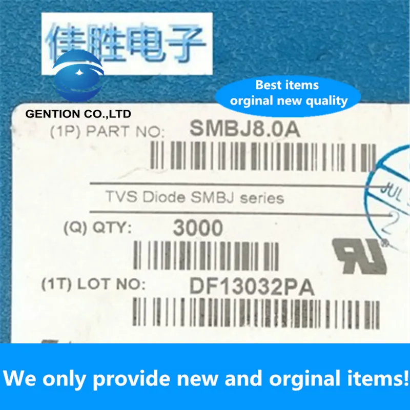

50PCS 100% New original SMBJ8.0ADO214AA silk screen KR