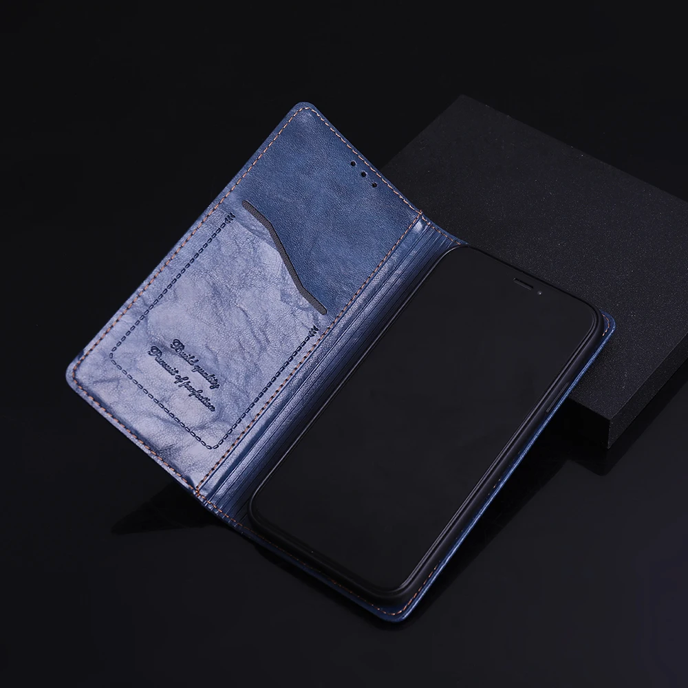 Business Cover For Coque Sony Xperia XZ2 Compact Case Flip Leather Fundas For Sony XZ2 Xperia XZ2 Premium case Cover Back Skin view 3