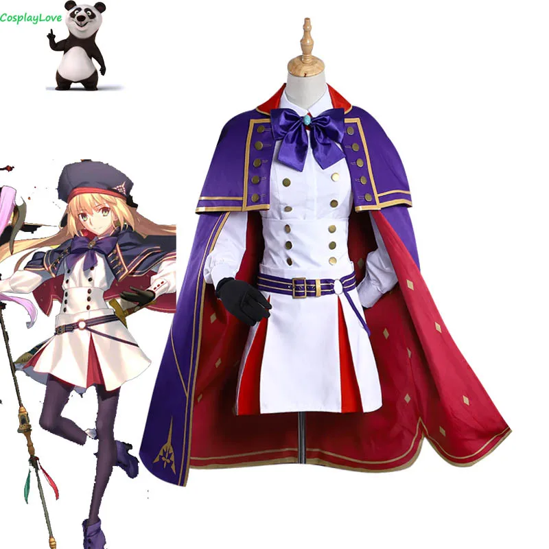 

CosplayLove FGO Fate Grand Order Caster Altria Pendragon Cosplay Costume Dress Female Custom Made For Halloween Christmas