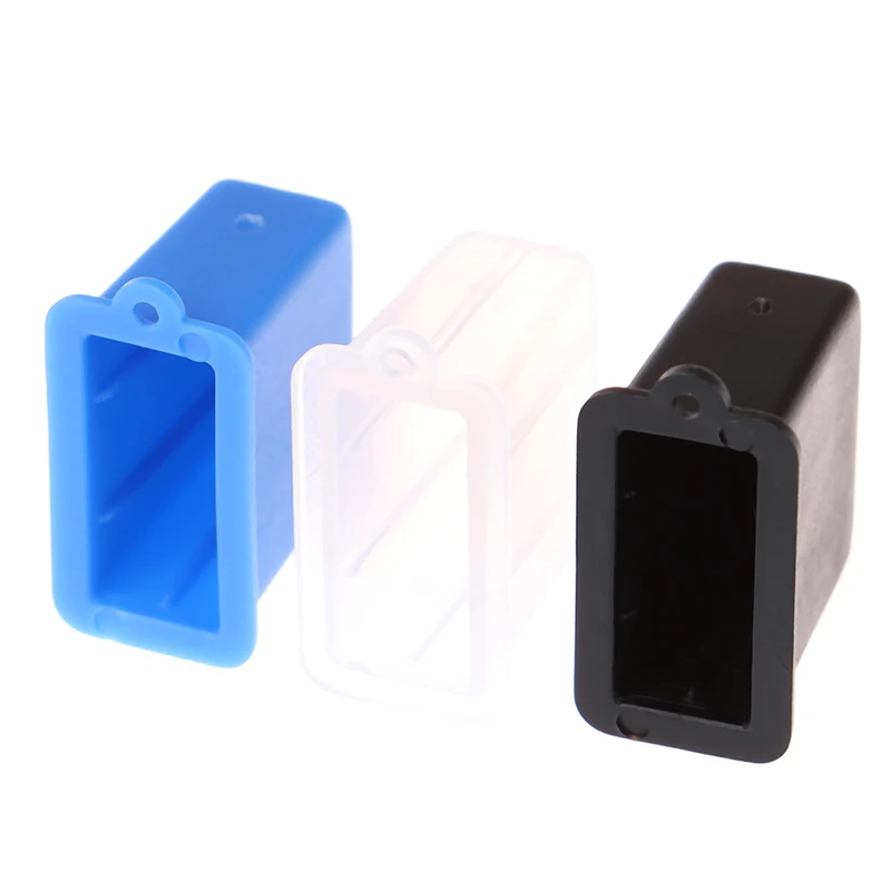 2020 Hot 10pcs USB Type A Male Anti-Dust Plug Stopper Cap Cover Protector  Approx. 16 x 13 x 5mm 