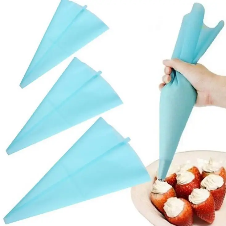 500PCS Silicone Icing Piping Bag Cake Cream Squeezing Bag DIY Cream Pastry Bag Cupcake Decorating Tool SN3567