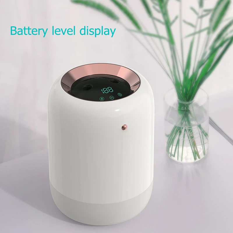 1L Nosel Ganda Pembersih Udara Rumah Pelembap Udara 2000MAh Baterai Tampilan Ruangan Aroma Ultrasonik Pembuat Kabut USB Penyebar Aroma