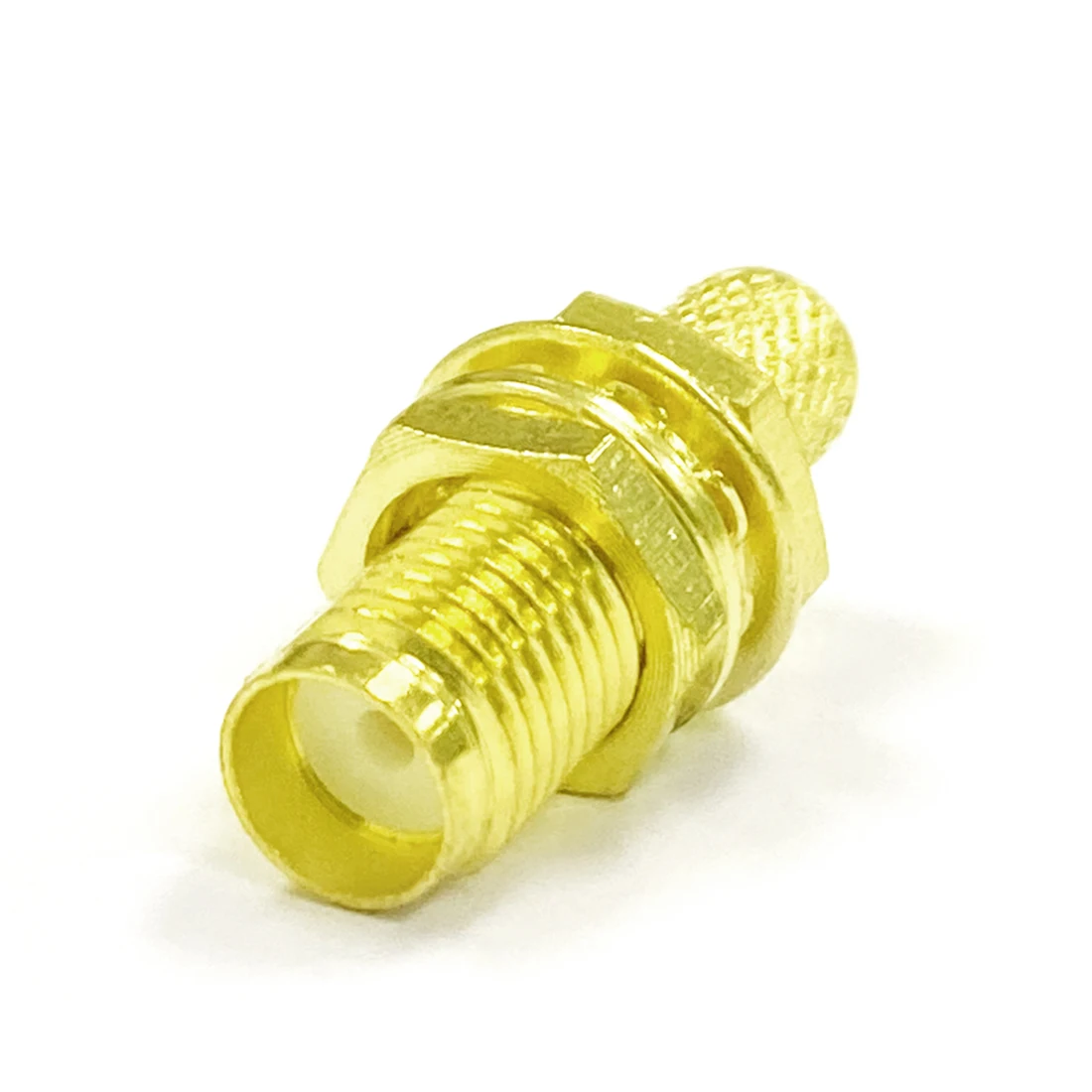 1pc  SMA  Female Jack  RF Coax Convertor Connector Crimp for RG58  RG142  RG400  LMR195  Straight  Goldplated  NEW Wholesale