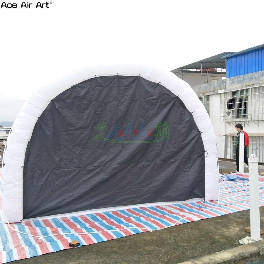 2021 Giant Outdoor Comfortable Custamized Film Tunnel Tent Inflatable Cinema Igloo,Mobile Movie Theater Dome House For Sale