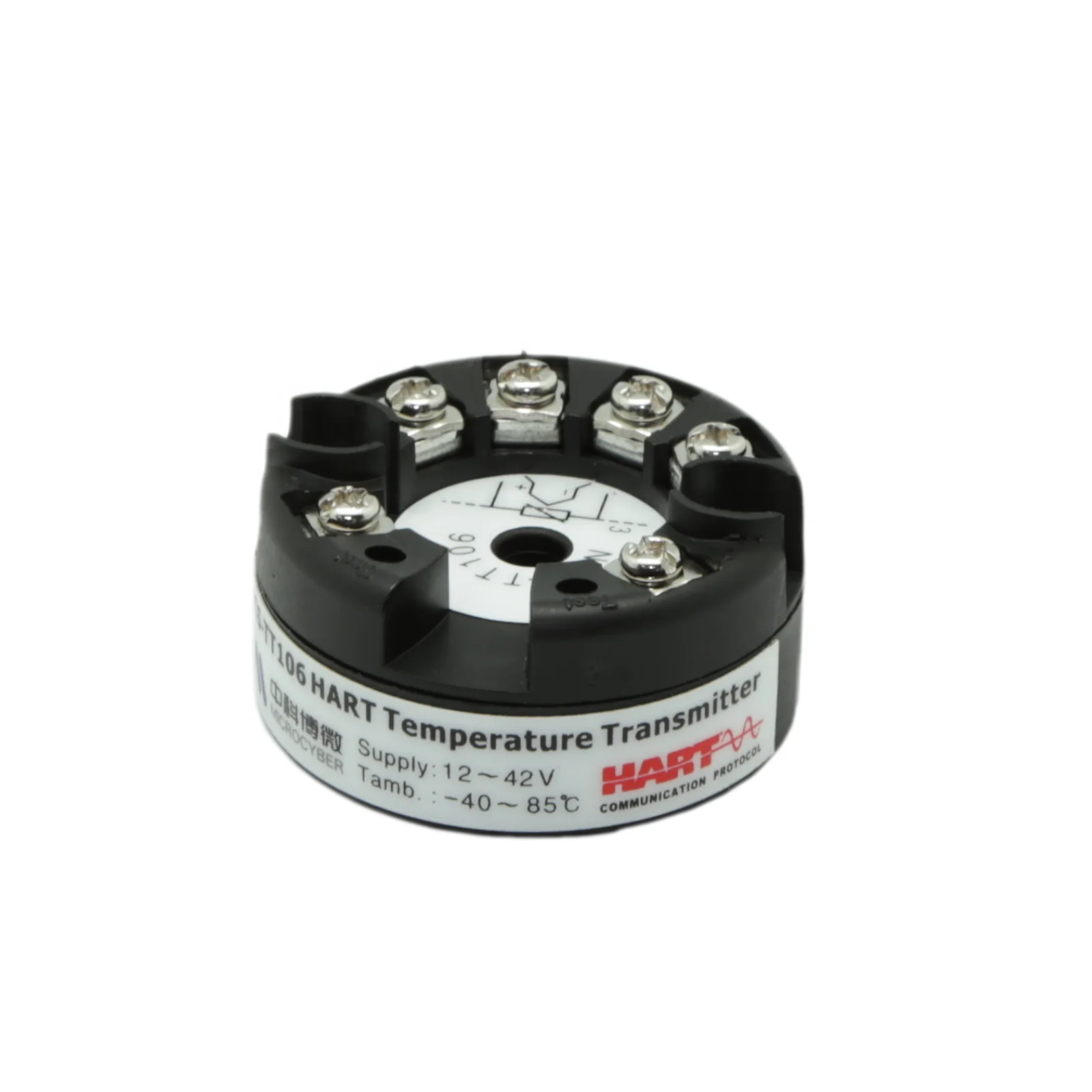 Transmisor de temperatura Modbus, instrumento de 4-20ma