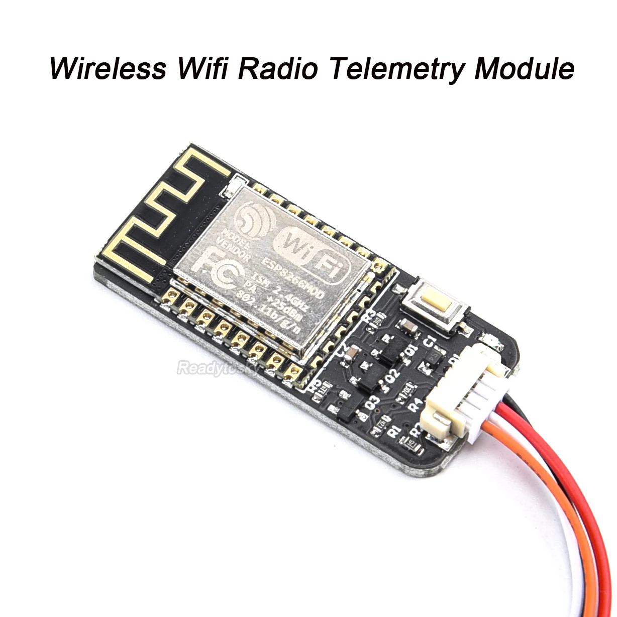 2.4G bezprzewodowy moduł telemetryczny Wifi Radio z anteną dla nowego MAVLink2 Pixhawk APM kontroler lotu dron FPV Smartphone tabela