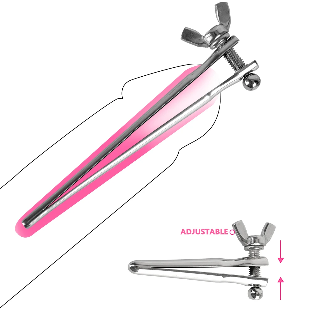 Urethrale Klinkende Mannen Penis Plug Insert Klinkt Urethra Dilatator Mannelijke Masturbatie Machine Speeltjes Voor Volwassenen 18 + Erotische Pincet