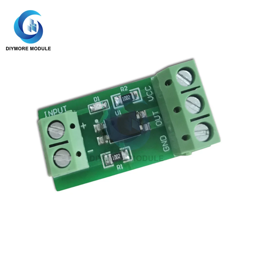 1 way optocoupler isolation module photoelectric isolator signal isolation anti-interference 3-5V/12V/24V