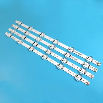 Sostituzione della parte di illuminazione della TV a LED per LG Ruler 49UJ6519-ZA Ruler LED Bar retroilluminazione striscia linea righello V1749L