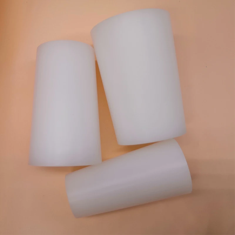 Imagem -02 - Plástico Acrílico Pom Pom-c pe Upe pp Peek Pvdf pa Pvc Ptfe Alumium Latão Cnc Fresagem e Máquina de Gerencio Fazendo à Máquina Parte