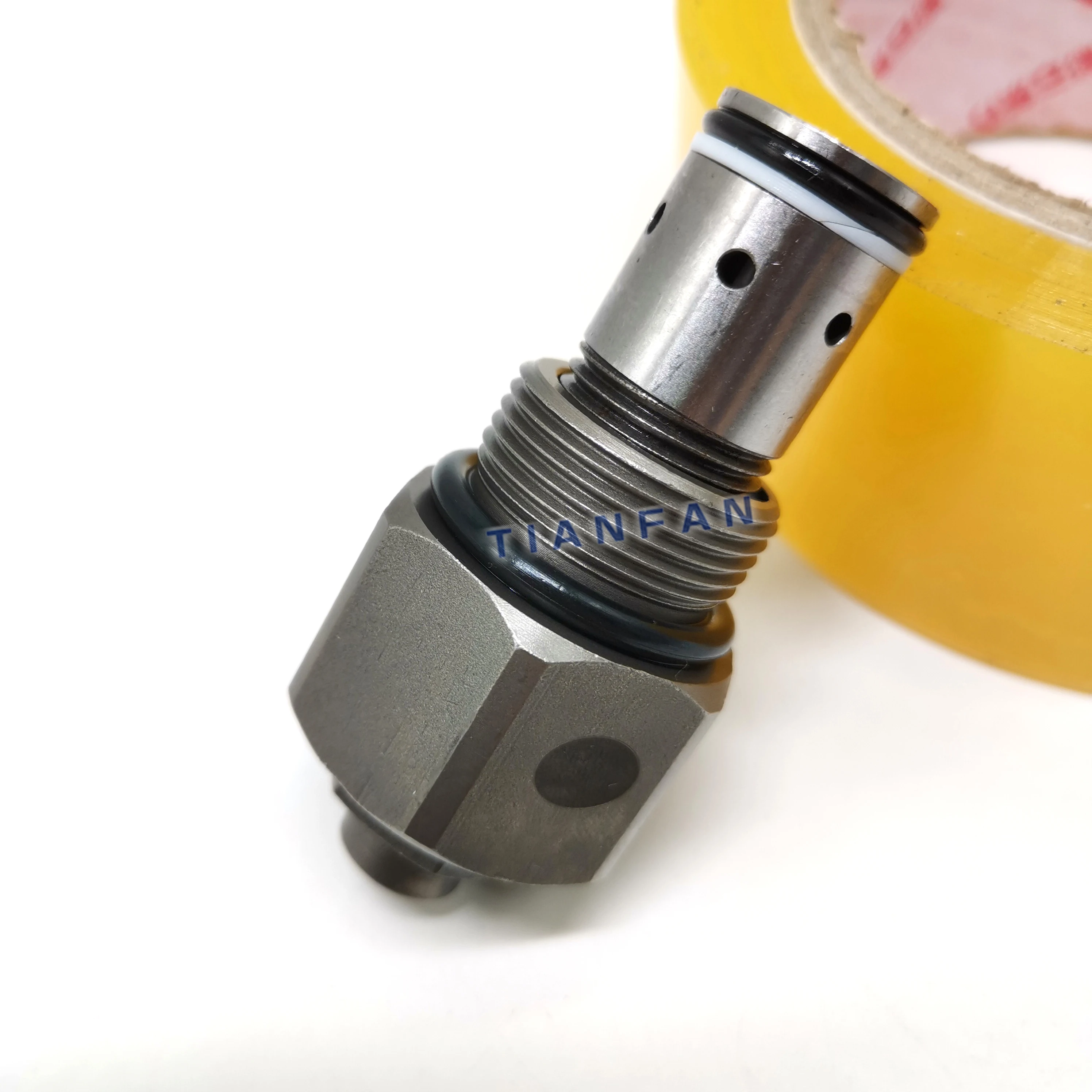 للحفارة دوسان دايو DH55 60-7 هيونداي R60 60 موزع الصمام الرئيسي ملحقات صمام الفائض الرئيسي #3