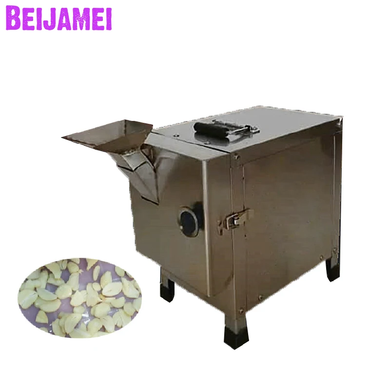 BEIJAMEI Nuovo aglio elettrico macchina di taglio hotel commerciale aglio affettatrice taglierina 220V