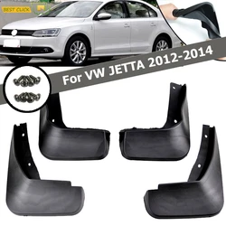 Front Rear Car Mud Flaps For VW Jetta Mk6 A6 Vento Sedan 2011 2012 2013 2014 Mudflaps Splash Guards Mud Flap Fender Mudguards