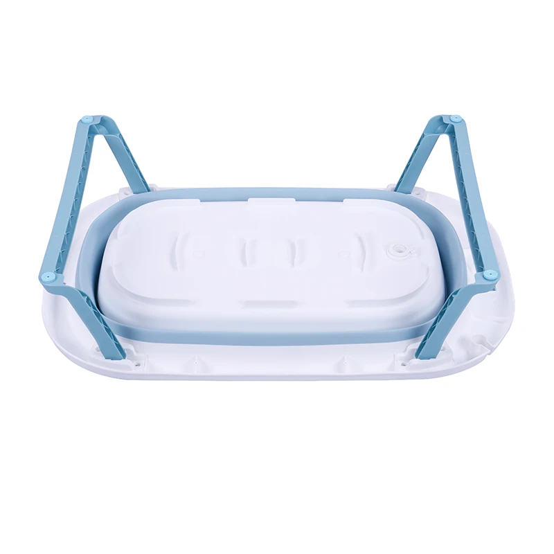 Bañera plegable para bebé, Cubo de baño antideslizante para pies, portátil, para mascotas, perros y gatos