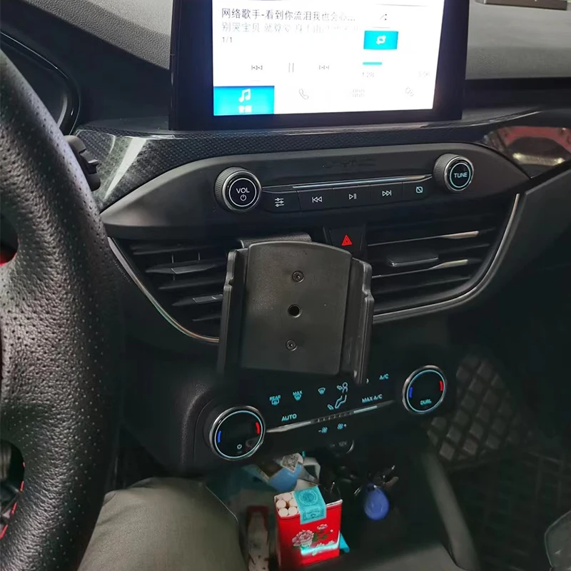 2019-2021 Ford focus mk4 ST/stline special mobile phone bracket does not affect the air conditioner outlet rotation auto parts