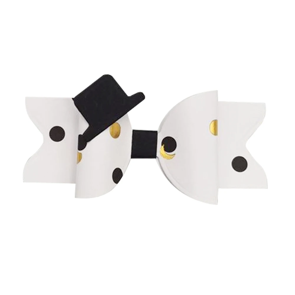 Bow Wearing Hat Cutting Die, DIY Crafts, Bow Cutting Die, Non-Woven Cutting, for Regular Big Shot and Machine