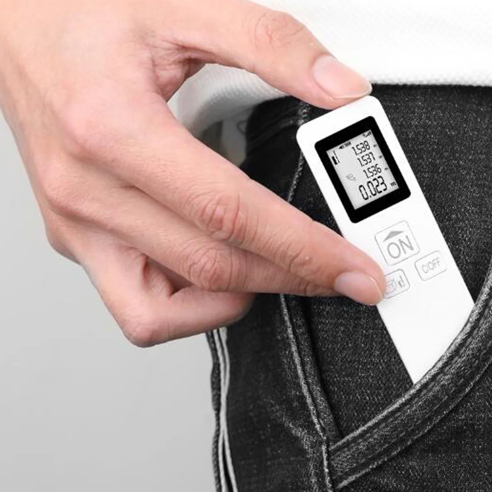 High Precision Range Finder Meter Infrared Home Distance Measuring Ruler