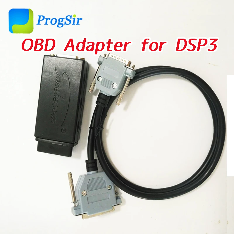 OBD Adapter With Cable for Smelecom DSP3