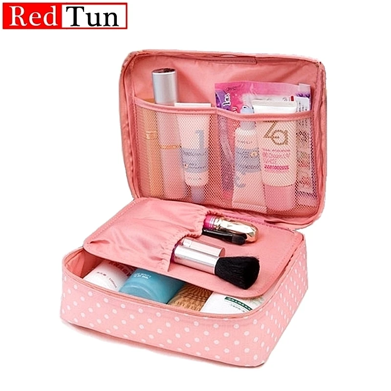 High Capacity Outdoor Girl Makeup Bag Women Cosmetic Bag Toiletries Organizer Waterproof Female Storage Make up Cases