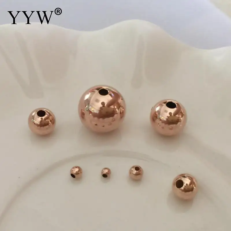 1pcs Beads Ball Silver Color Metal Beads 2-16mm For Jewelry DIY Bracelet Necklace Findings Accessories Fashion Round Bead Ball