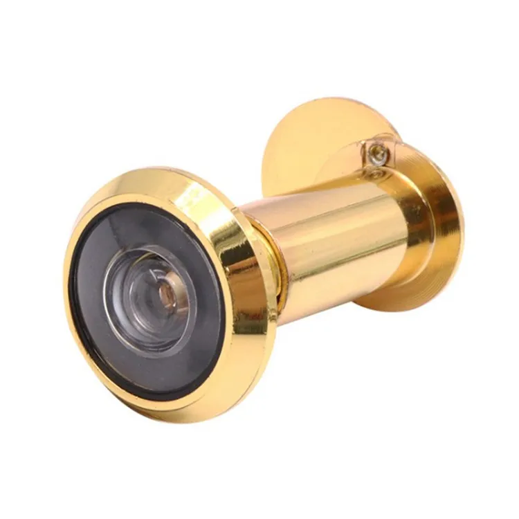 High Quality 200 Degree Alloy Tamper Adjustable Home Security Camera Optical Glass House Anti-Theft Eye Video Door Peephole