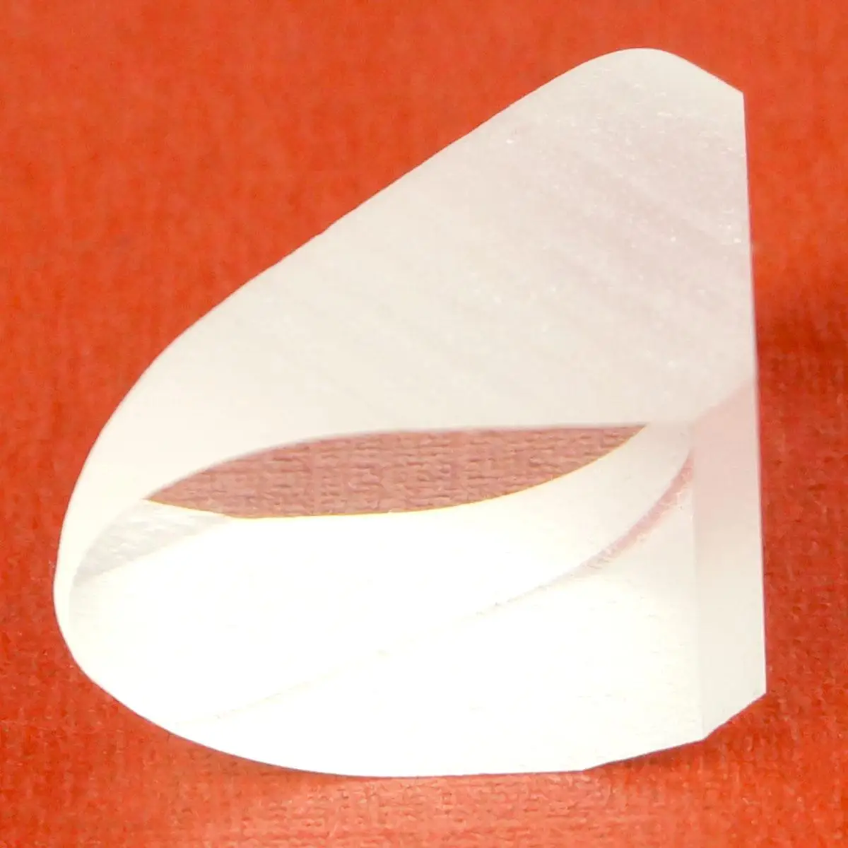25x12.5x12mm Optical Glass Triangular Right Angle lsosceles K9 Porro Prism Lens For Telescopex Optics