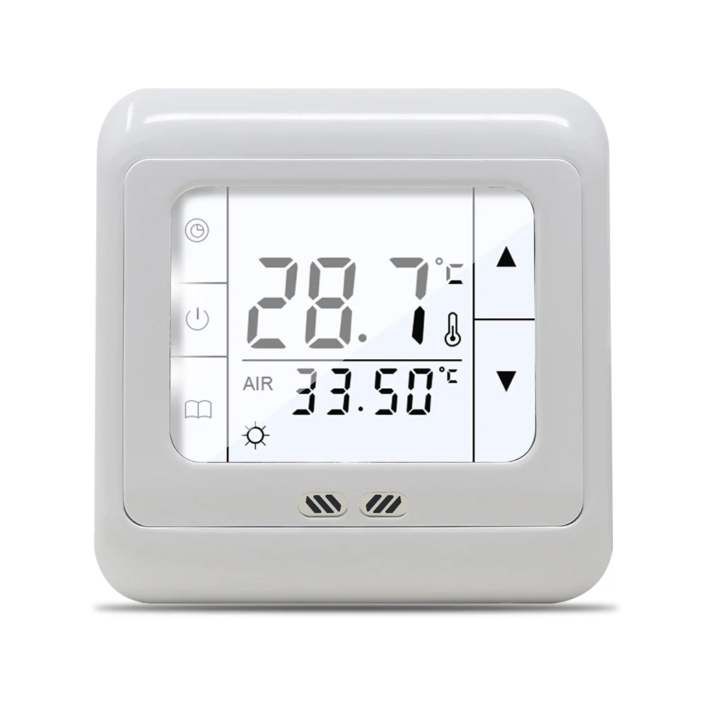 16A Digitale Touch Screen Riscaldamento a Pavimento Termostato Caldo Regolatore di Temperatura di Controllo Automatico con DISPLAY LCD Retroilluminazione Spedizione Gratuita