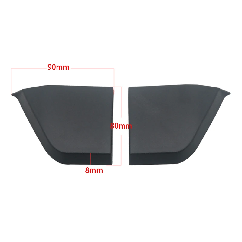 Car Rocker Winglets Refit Side Skirt Spoiler Guard For 2015-2018 Ford Mustangs GT, For EcoBoost and V6