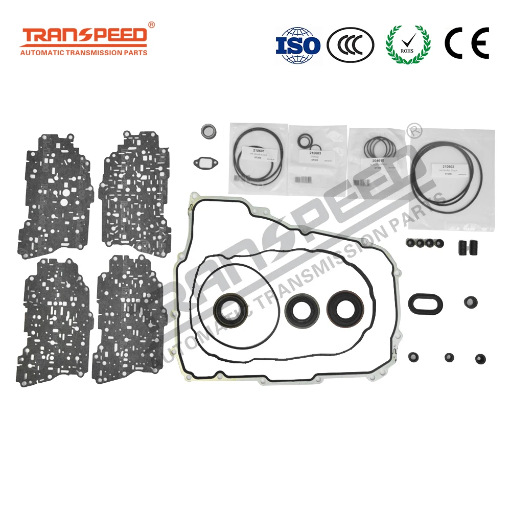 Kit Gesekan Pelat Kopling Transmisi Otomatis TRANSPEED 6T30 6T30E Cocok untuk Aksesori Mobil Chevrolet Buick Cruze