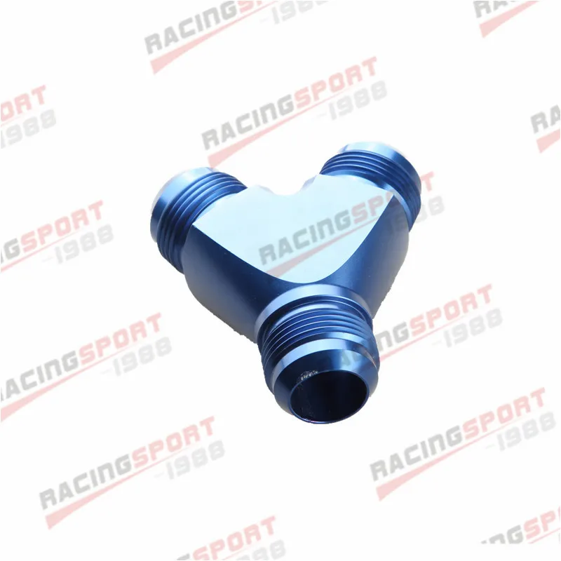 

ADLERSPEED 16AN AN16 AN-16 Y Block Adapter Fittings Adaptor Blue