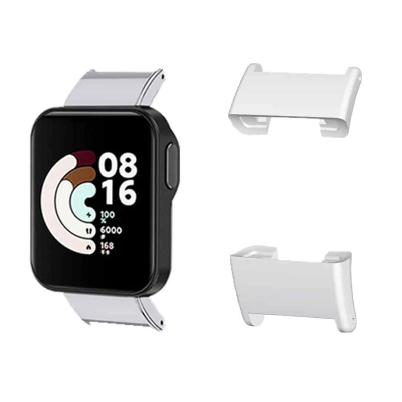 2Pcs Watch Band Strap Adapter Compatible With Mi Watch Lite/Redmi Band Connector
