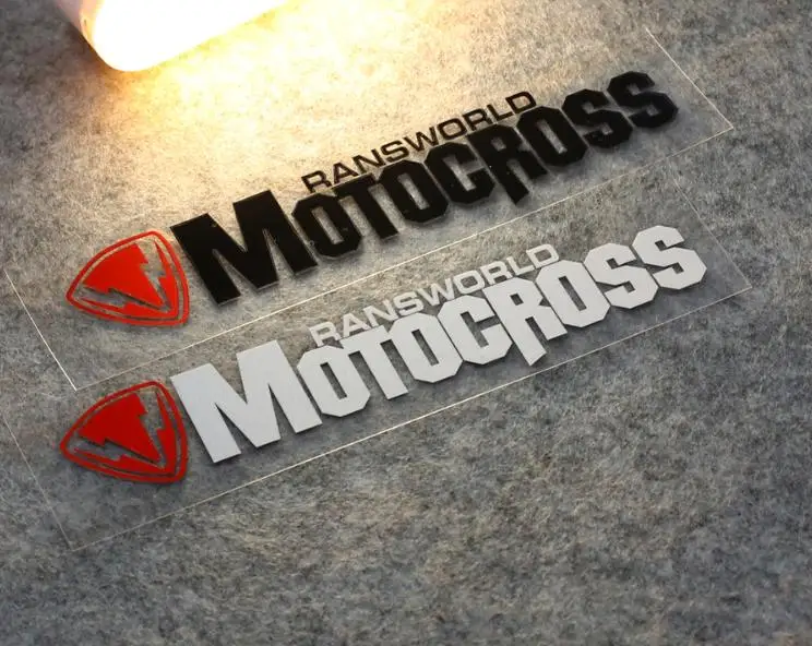 Motocross Ransworld Motorcycle  Sticker Motosport Race Stickers Auto Moto Adhesive Decals SBK  CAR ATV