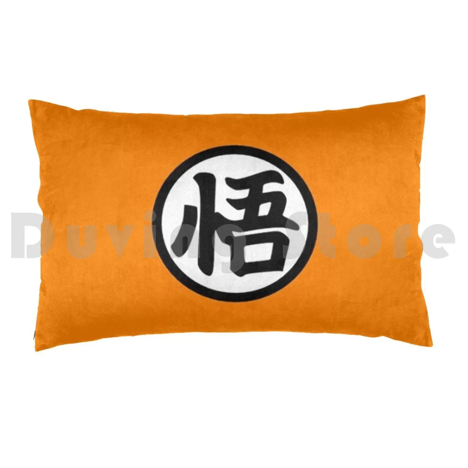 Goky Symbol Pillow Case Printed 50x75 Monkey D Luffy Monkey D Luffy Zoro Roronoa Manga Anime Luffy