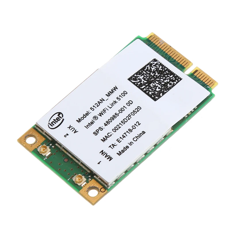 リンク用ワイヤレスミニpci-eカード,intel 2020,wifi,512an_mmw,5100 m,300/5ghz,新規,2.4