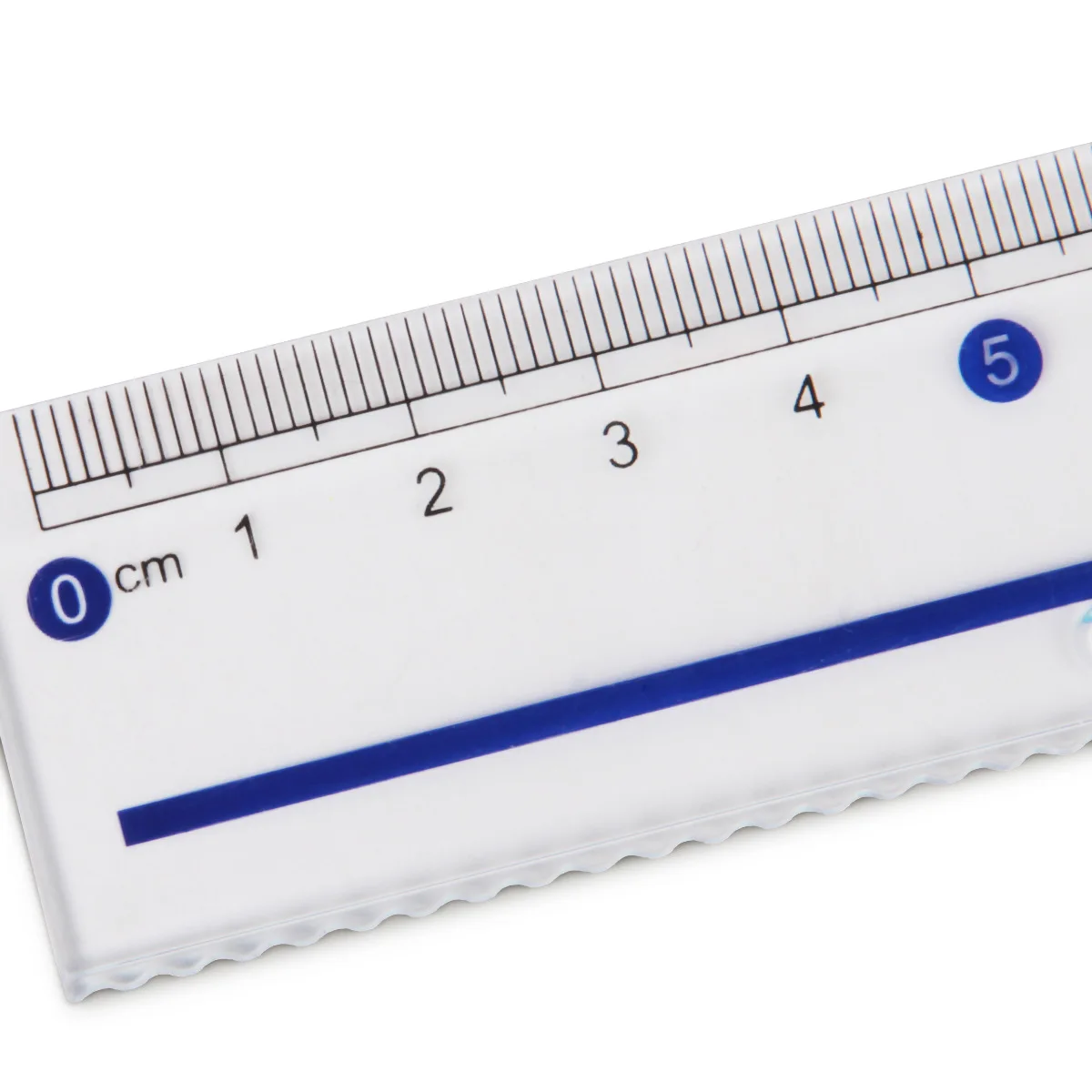 6235 ruler plastic 18cm with wave transparent ruler student stationery ruler drawing stationery office supplies