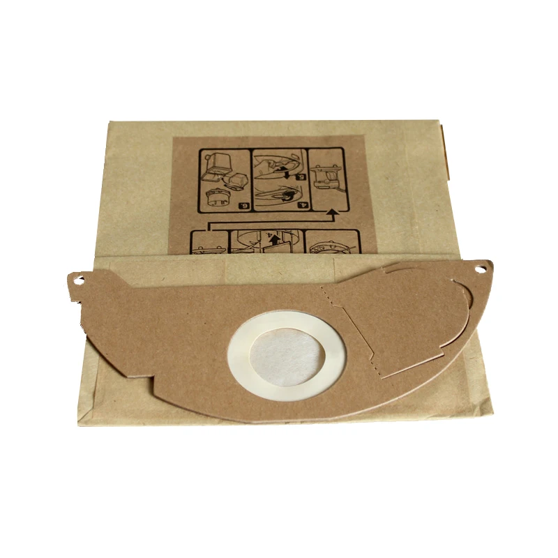 10Pcs sacchetto di Polvere Aspirapolvere Sacchetto di Carta Filtro per Karcher WD2250 A2004 A2054 MV2 Robot Parti Per Vaccum Cleaner Sostituzione Sacchetti di Polvere