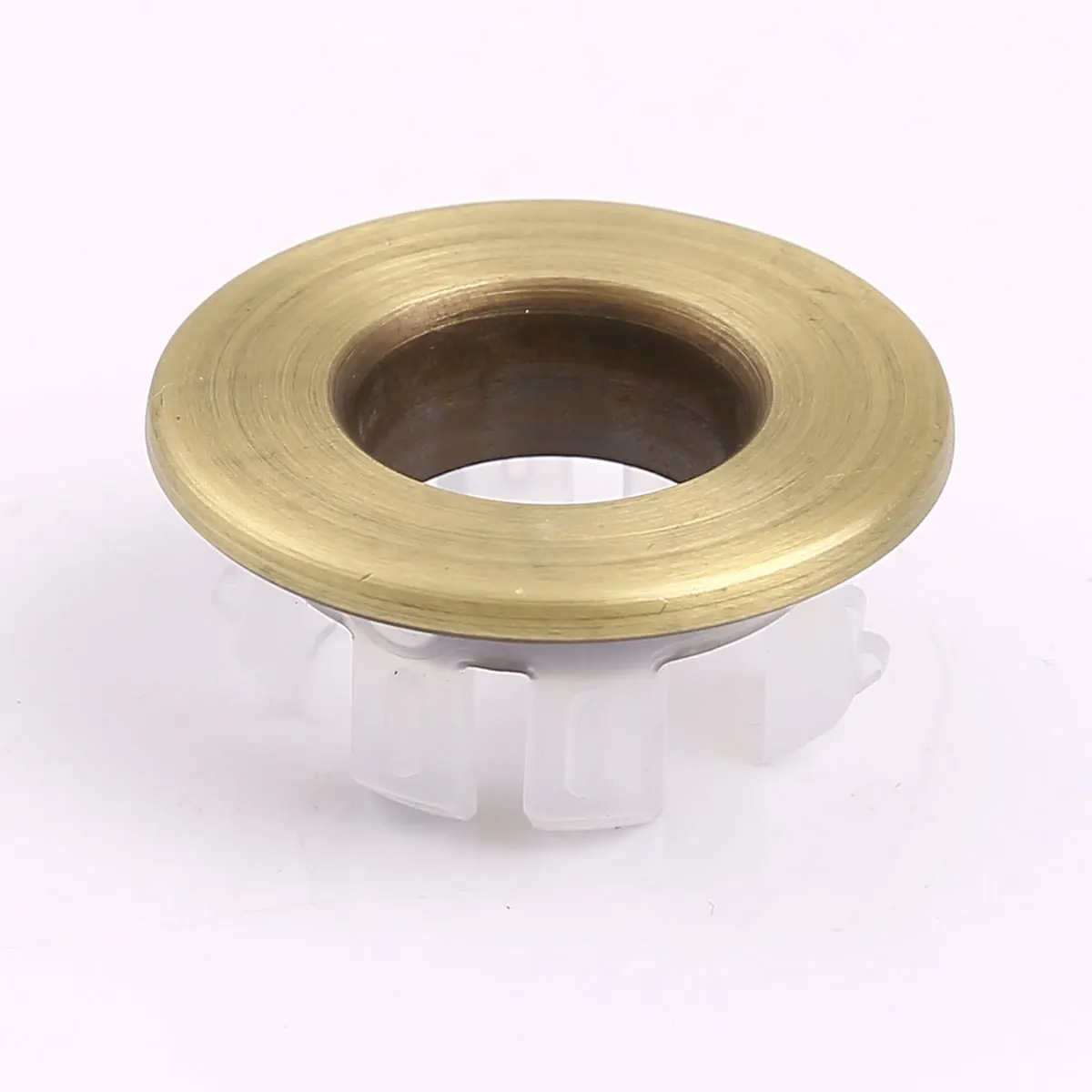 Solid Brass Sink Overflow Hole Covers Kitchen Bathroom Basin Trim Round Hole Caps Insert Spares Washbasin Overflow Fitting