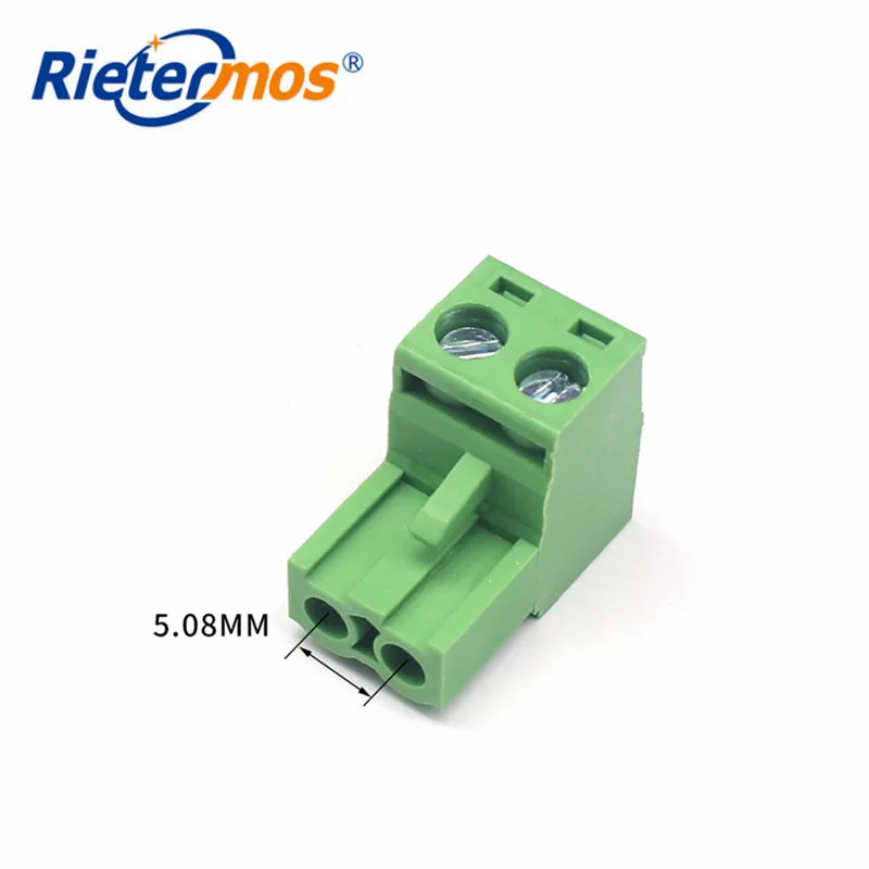 

100PCS 2EDGK-5.08-2P KF2EDGK KF2EDGK-5.08-2P Straight Pin Screw Terminal Block Connector 2 pin 5.08mm