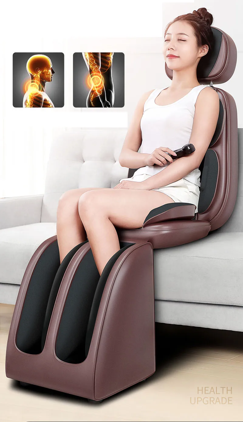 2019 New Neck Shoulder Cervical massage cushion chair Full body massage cushion shiatsu Electric shiatsu cushion massager