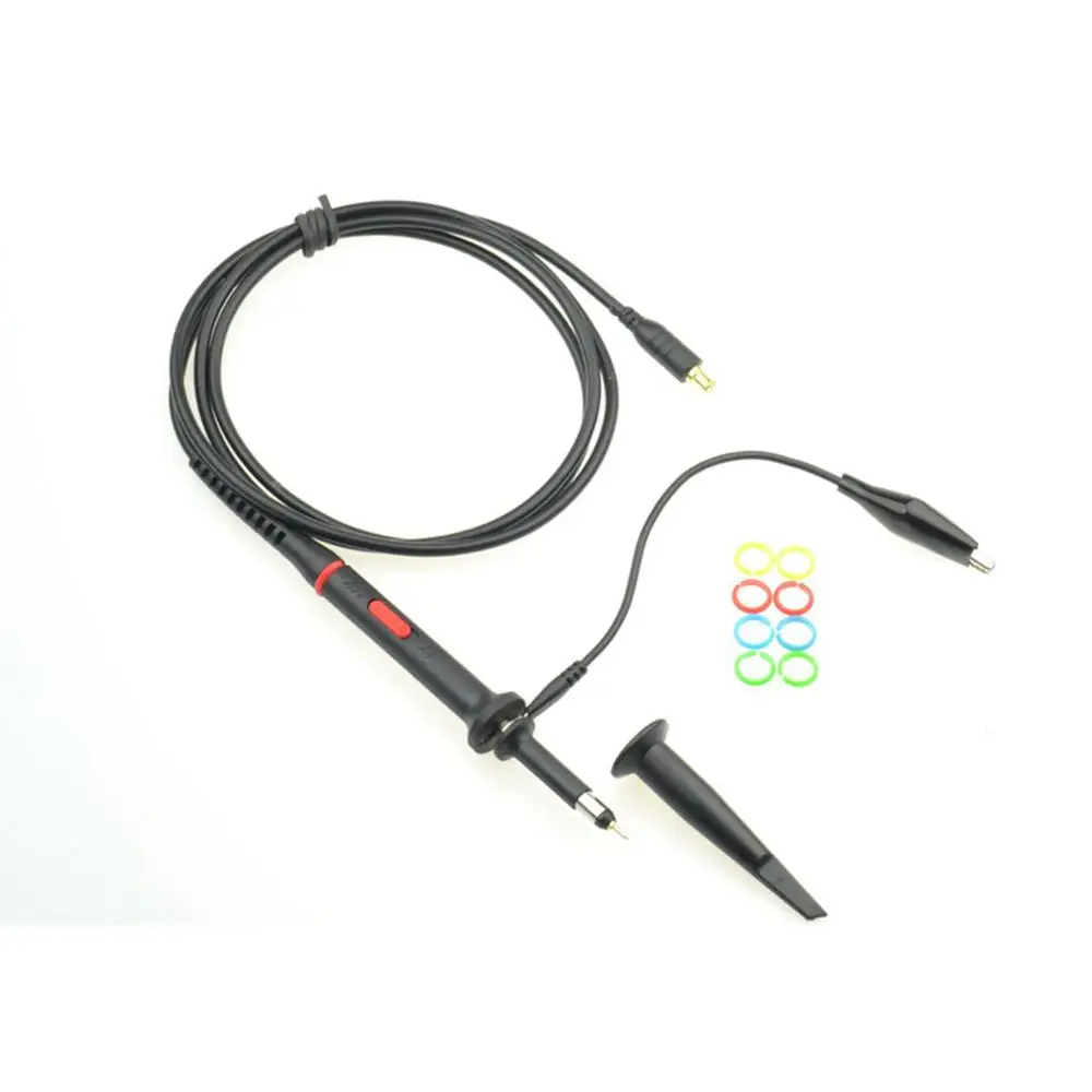미니 오실로스코프 DS211 DS212 DS213 DSO QUAD VC101 용 MCX 60Mhz 오실로스코프 프로브, 블랙 X1/X10
