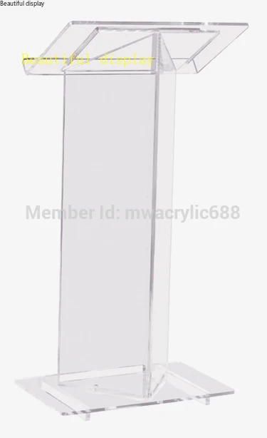 

Free Shipping High Quality Cheap Clear Acrylic Lectern plexiglass