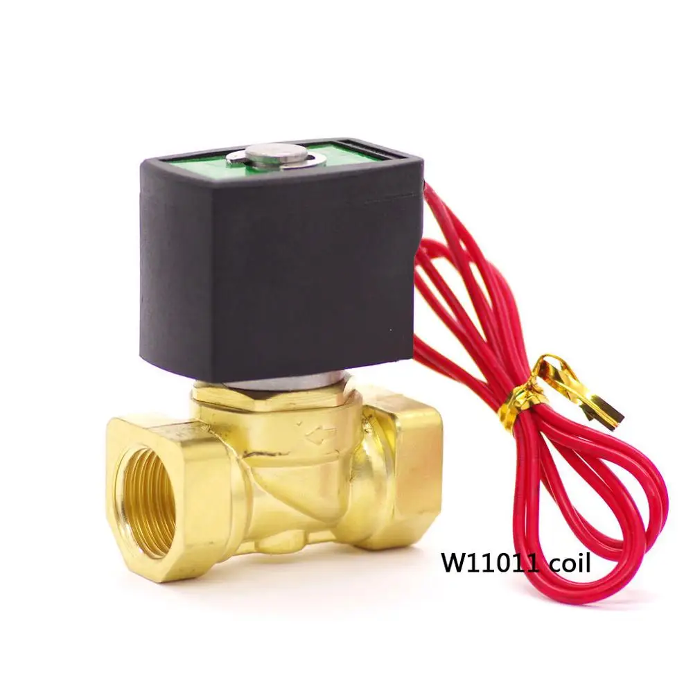 PXC 시리즈-일반적으로 닫힘 BSP 스레드 2 웨이 컴팩트 직접 작동 황동 물 솔레노이드 밸브, PXC 시리즈, BSP 스레드