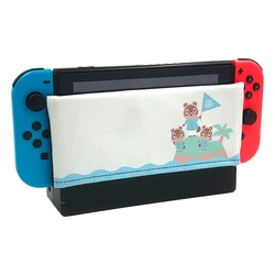 Nintend Switch Dock Cover Sleeve Dock Sock Decal Soft Suede Anti-scratch Protection Accessories for Nintendos Switch Dock
