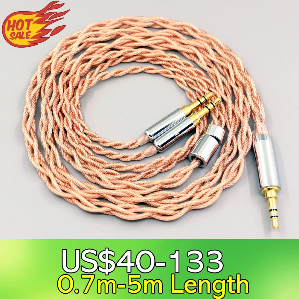 

Graphene 7N OCC Shielding Coaxial Mixed Earphone Cable For Onkyo A800 Philips Fidelio X3 Kennerton Jord Headphone 3.5mm Pin