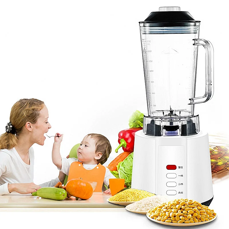 Multifunctional Mixer Blender Juicer Household SoyMilk Machine Cooking Supplement Electric Meat Grinder Machine