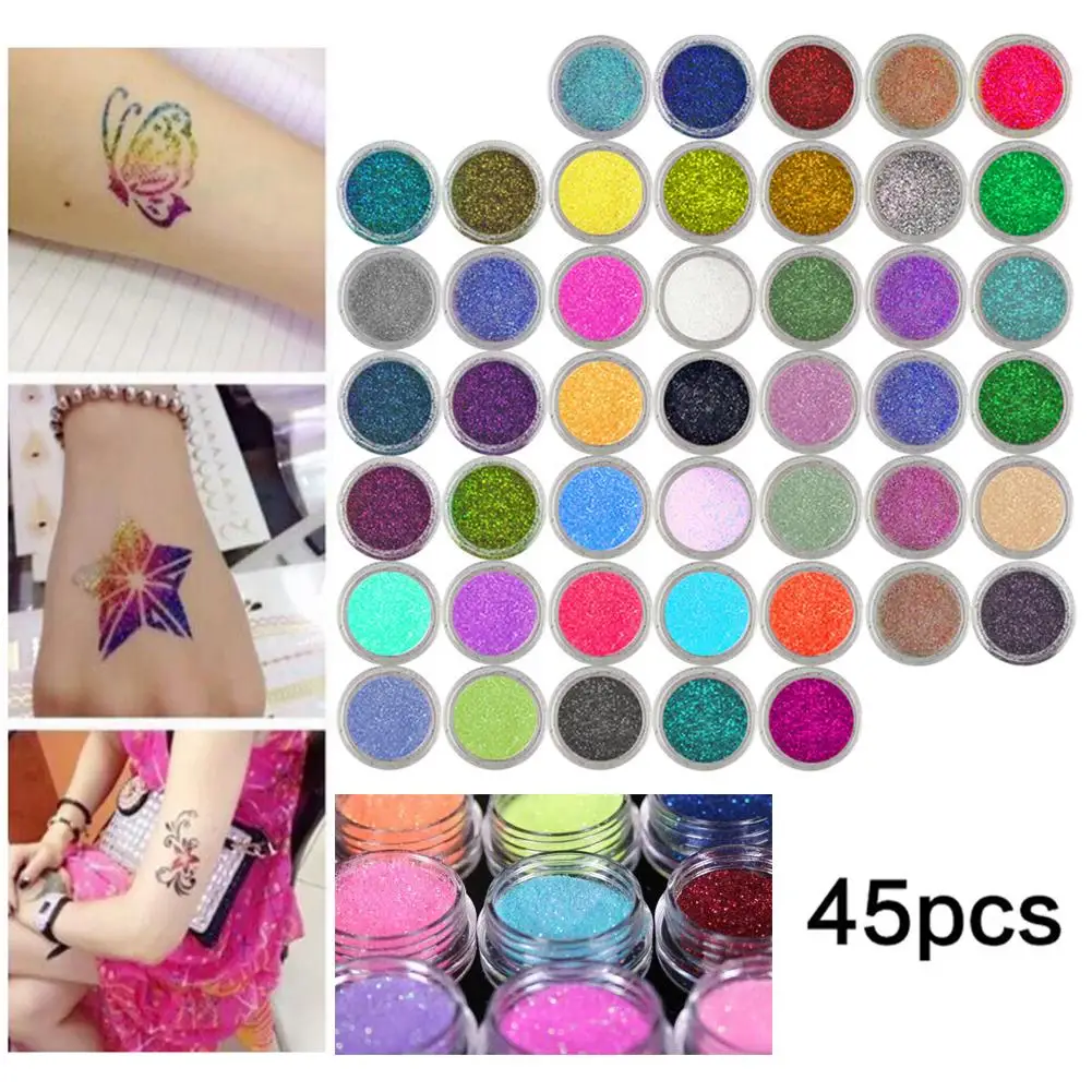 

Glitter Fine Dust Make Up Body Glitter Shimmer Powder Decoration for Face Body Eye Shadow Craft Cosmetic