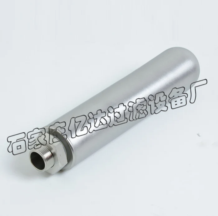 Titanium Filter Element, External Light Type Pure Titanium Powder Sintered Titanium Rod Filter Element, M30 Threaded Interface,