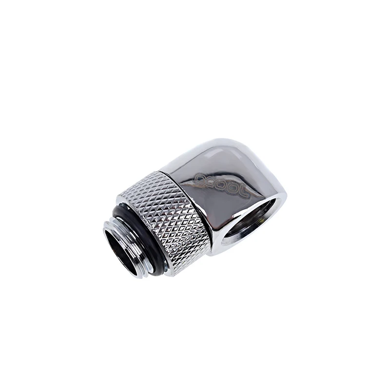2pcs Alphacool Original HF L-Connectors 90 Degree 360 Rotary Elbow Fittings for Computer Water Cooling Loop Build