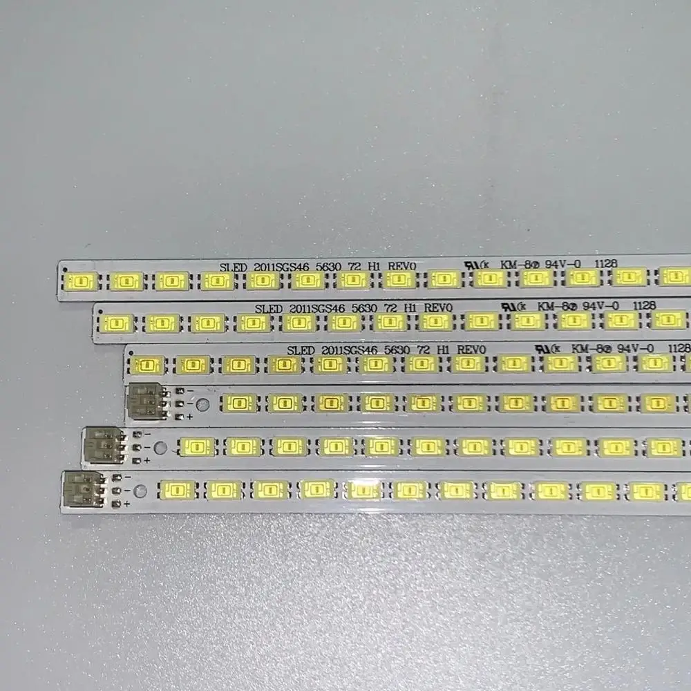 Imagem -02 - Original Qualidade 72leds 520 Milímetros Trenó 2011sgs46 5630 72 h1 Rev0 Lj6403035a Tira Conduzida Peças Lote Novo e