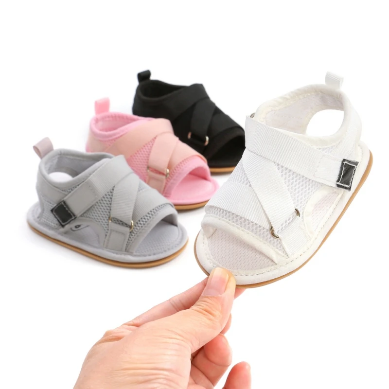 Bobora Baby Mädchen Jungen Sandalen Premium Weiche Anti-Slip Gummi Sohle Infant Sommer Schuhe Kleinkind Erste Wanderer